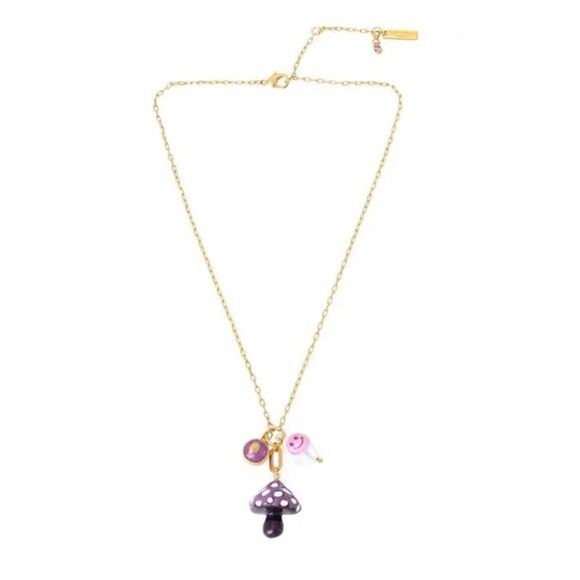 NWT KURT GEIGER
Mushroom Charm Pendant Necklace - Picture 1 of 5